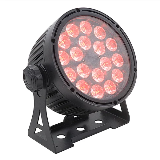 outdoor waterproof 18 pcs 18w RGBW UV 6in1 LED par light